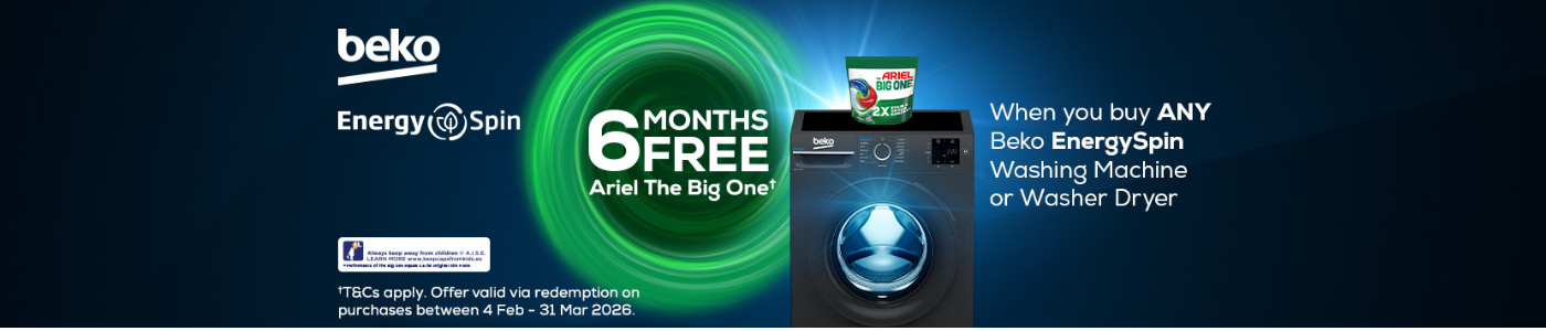 Beko EnergySpin FREE Ariel PODS