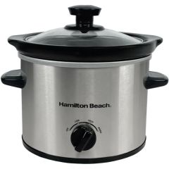 Hamilton Beach HBSC020S 1.8 Litre Slow Cooker Silver