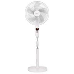 Igenix DF1670 Pedestal Fan Digital Control - White