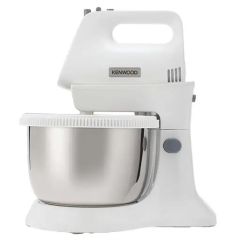 Kenwood HMP34 Cheffette Light Hand Mixer With Rotating Bowl - White