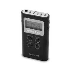 Roberts Radio SPORTS995BK Wireless Synthesised Personal Stereo - Black