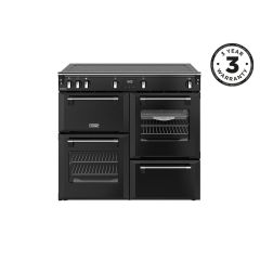 Stoves 444411859 Richmond 100Cm Electric Induction Range Cooker - Black