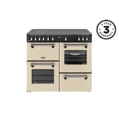 Stoves 444411874 Richmond Deluxe 100Cm Electric Induction Range Cooker - Cream