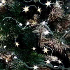 The Christmas Workshop 71150 200 White Led Timer Lights