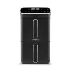 Tower T17190 Vortex Dual Layer Air Fryer - Black