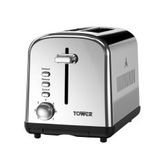 Tower T20014 2 Slice Infinity Stainless Steel Toaster