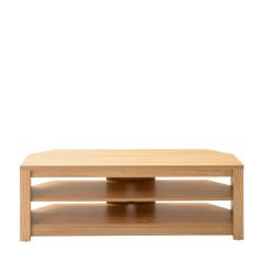 Ttap MEM1200OAK 1200 Wide Oak TV Cabinet