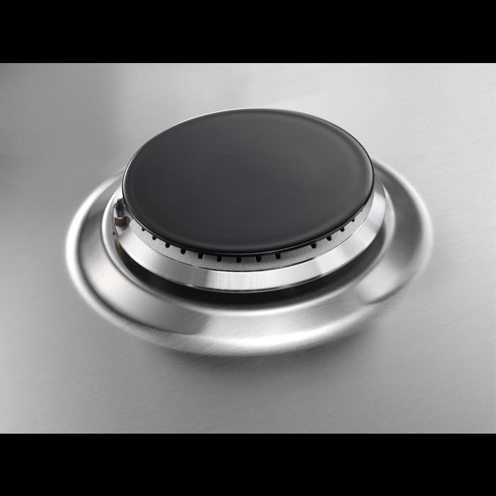 AEG HGB64420YM 60cm Gas Hob - Stainless Steel