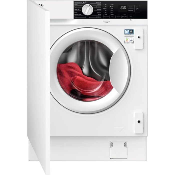 Aeg LFX6G8434BI 8kg 1400 Spin Built In Washing Machine
