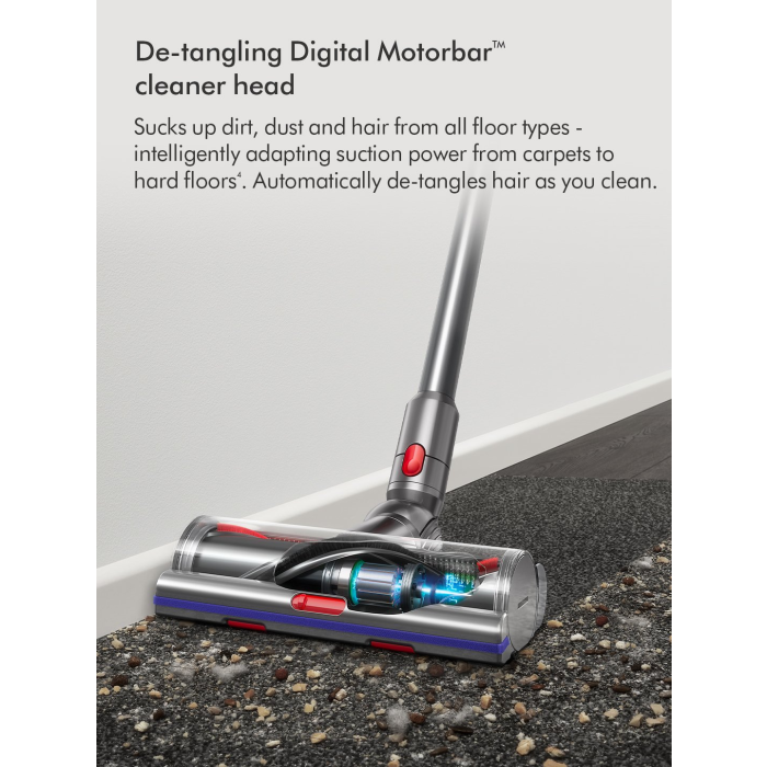 Dyson V15-2024 Cordless Vacuum - 60 Minutes Run Time - Yellow/Nickel