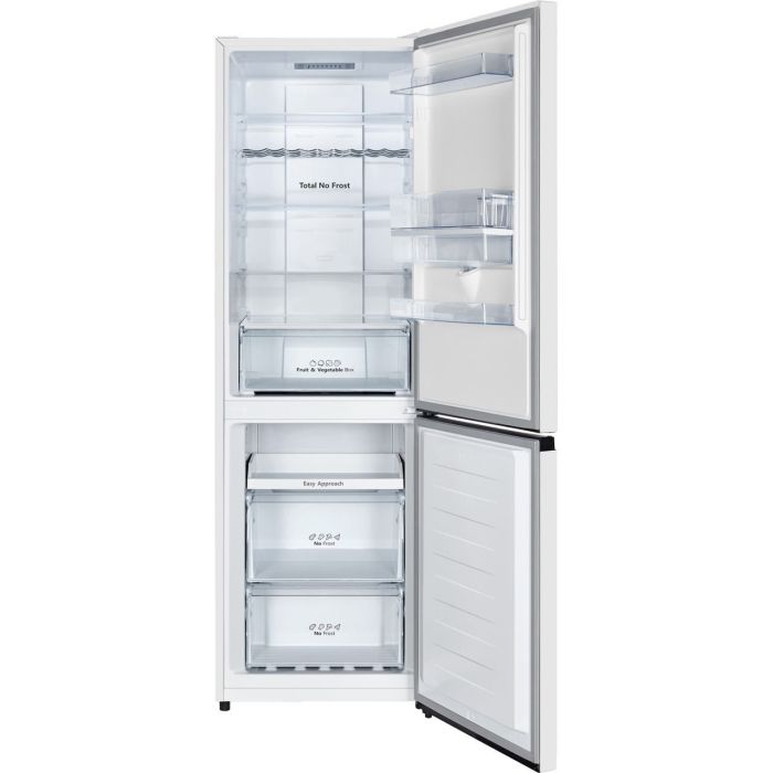 Hisense RB390N4WWE 59.5cm 70/30 Split - Total No Frost Fridge Freezer - White