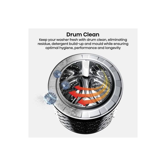 Hisense WF5I9043BWFS 9kg 1400 Spin Washing Machine - White