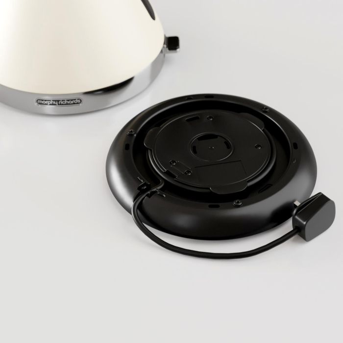 Morphy Richards 100132 1.5 Litres Venture Pyramid Rapid Boil Kettle - Cream