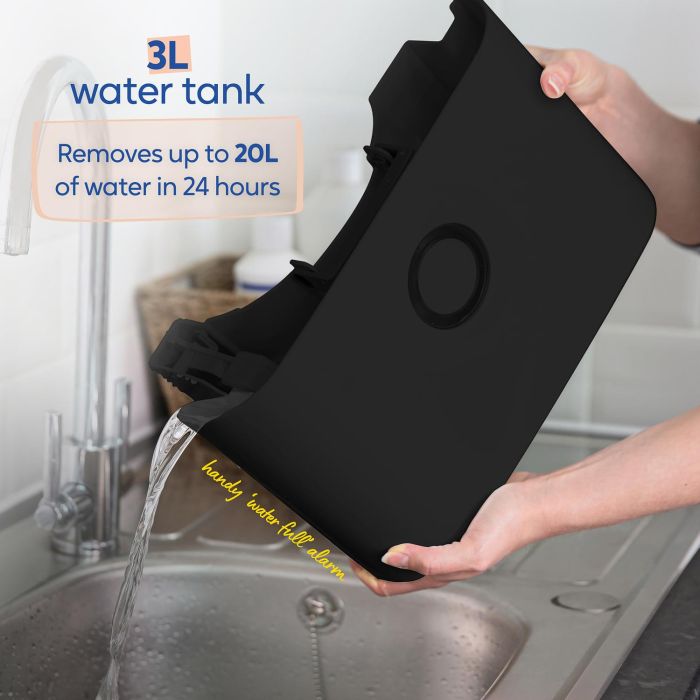 Russell Hobbs RHDH2002B 20L Dehumidifier - Black