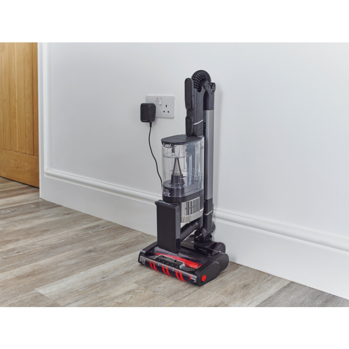 Shark IZ420UKT Stratos Cordless Stick Vacuum Cleaner - 120 Minutes Run Time - Silver