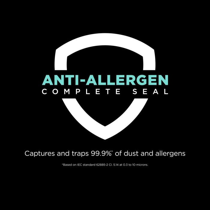 Shark NZ691UK Anti Hair Wrap Upright Vacuum Cleaner with Lift-Away - Royal Grey