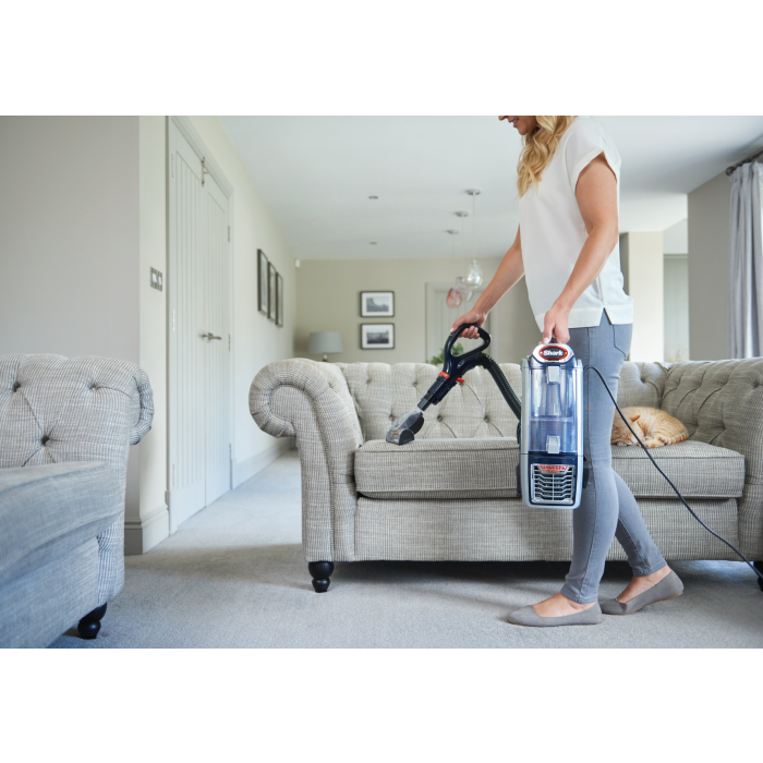 Shark NZ801UKT Anti Hair Wrap Upright Vacuum Cleaner with Powered Lift- Away TruePet - Blue