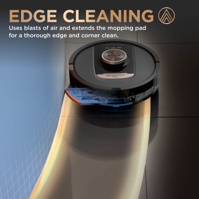 Shark PowerDetect NeverTouch Pro 2-in-1 Self-Empty, Self-Refill & Self-Clean Robot Vacuum & Mop - Black