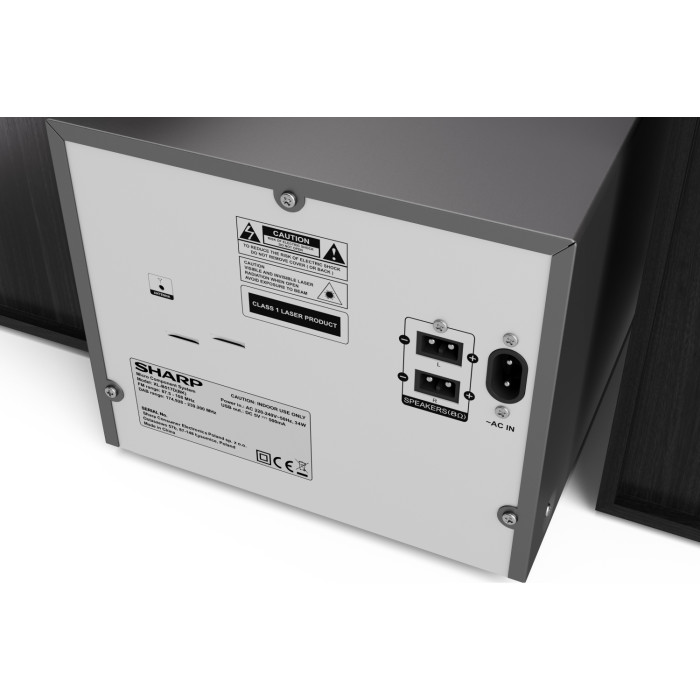 Sharp XL-B517D(BK) Wireless Hi-Fi Micro System