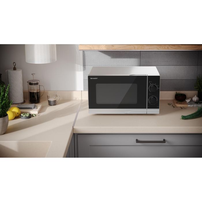 Sharp YC-PS201AU-S 20 Litres Microwave Oven - Silver