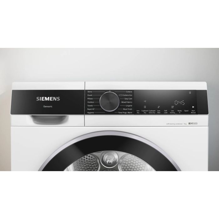 Siemens WQ45G209GB 9kg Heat Pump Tumble Dryer - White