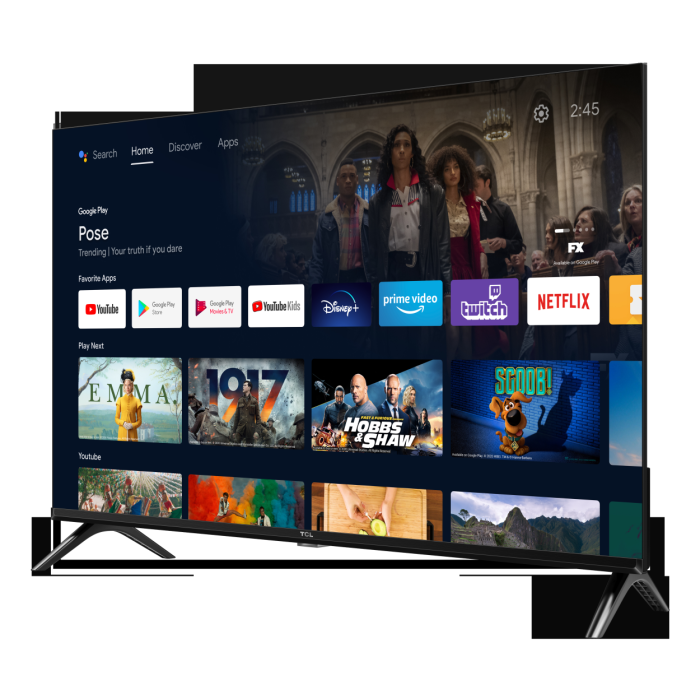 TCL 32S5400AFK 32inch Frameless FHD HDR Smart Android TV