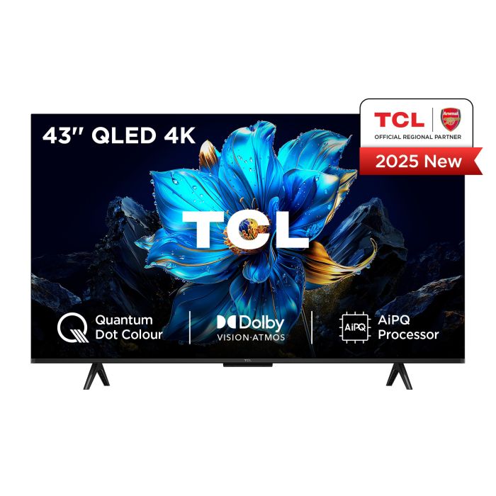 TCL 43P7K-UK 43inch 4K QLED Direct LED HDR Google TV