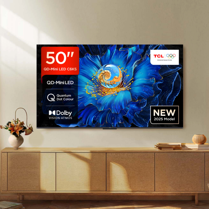TCL 50C6KS-UK 50inch 4K Ultra HD QD-Mini LED TV