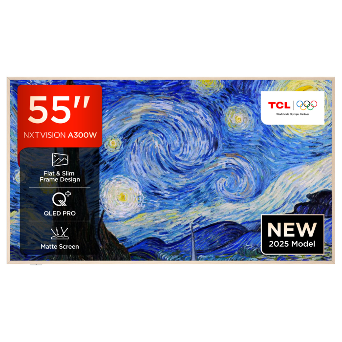 TCL 55A300W-UK 55inch QLED 4K Ultra HD TV