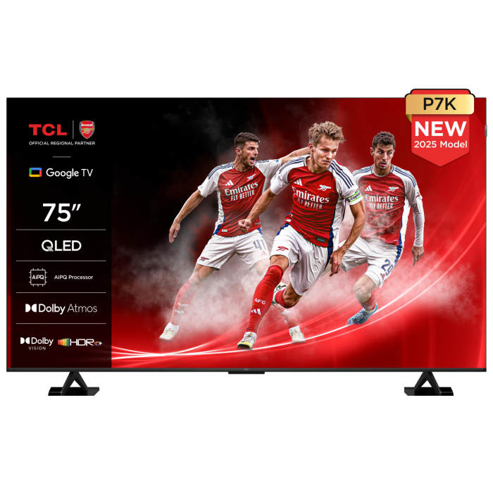 TCL 75P7K-UK 75inch 4K QLED Direct LED HDR Google TV
