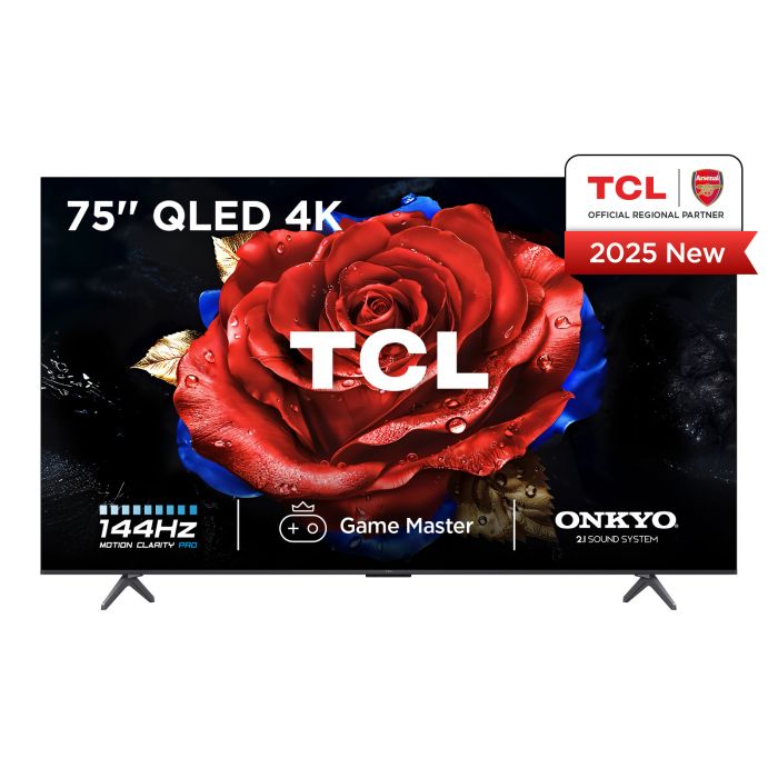 TCL 75T8C-UK 75inch 4K QLED HDR Ultra HD Google TV
