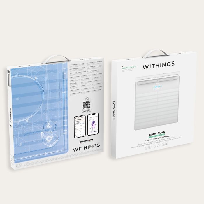 WITHINGS WBS08W Body Scan Smart Scale - White