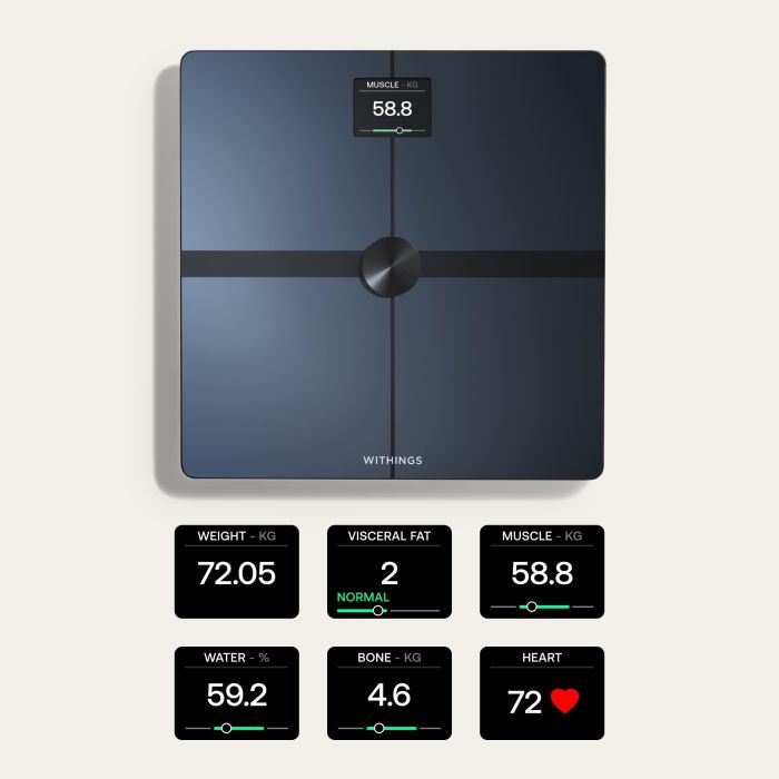 WITHINGS WBS13B Body Smart Scale - Black