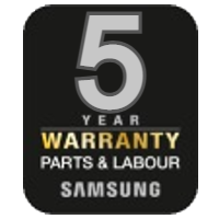 Samsung 5 year warranty
