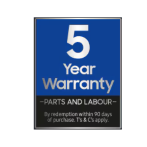 Samsung 5 Year Warranty WG